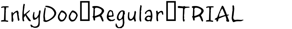 InkyDoo_Regular_TRIAL