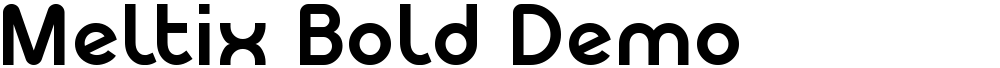 Meltix Bold Demo