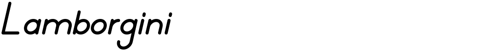 Lamborgini