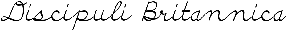 Discipuli Britannica