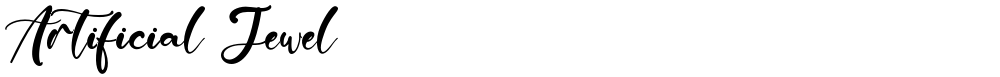 Artificial Jewel