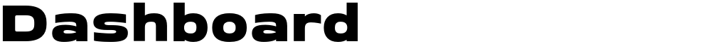 Dashboard