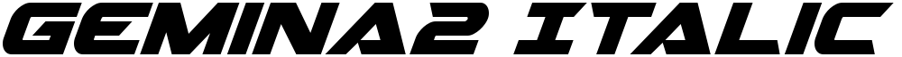 Gemina2 Italic
