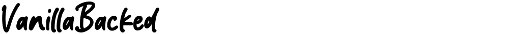 VanillaBacked