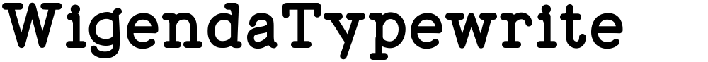 WigendaTypewrite