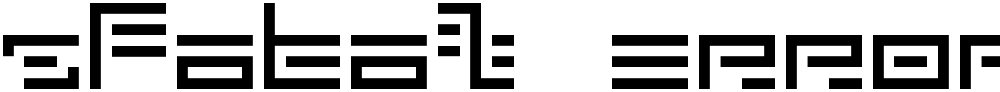 5Fatal Error