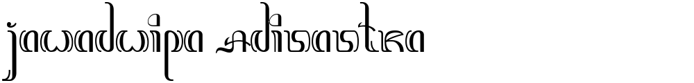 Jawadwipa Adisastra