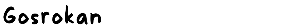 Gosrokan