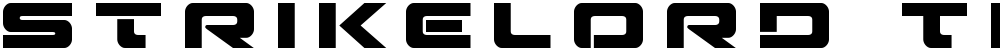 Strikelord Title