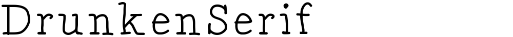 DrunkenSerif