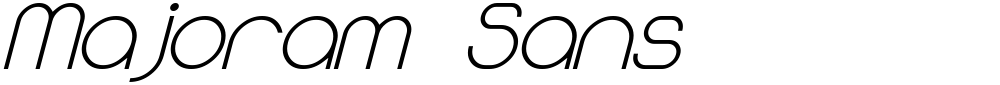 Majoram Sans