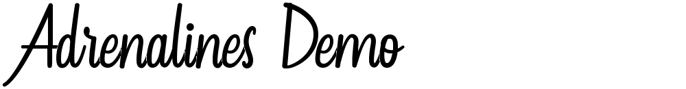 Adrenalines Demo