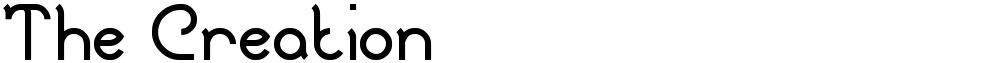 The Creation