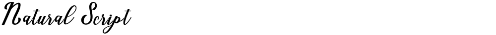 Natural Script