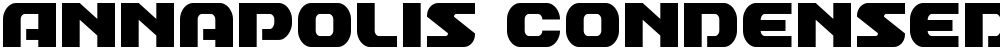 Annapolis Condensed