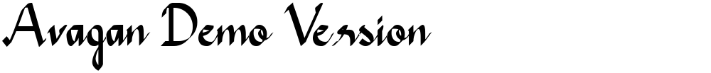 Avagan Demo Version