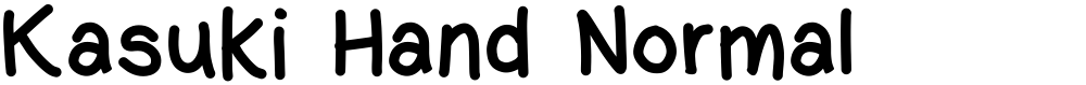 Kasuki Hand Normal
