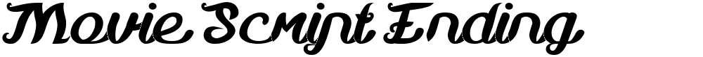 Movie Script Ending