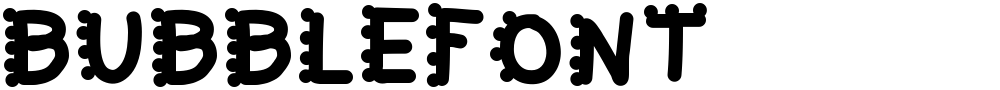 bubblefont