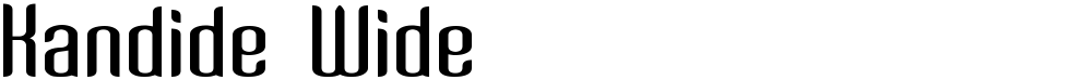 Kandide Wide