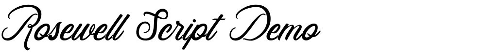 Rosewell Script Demo