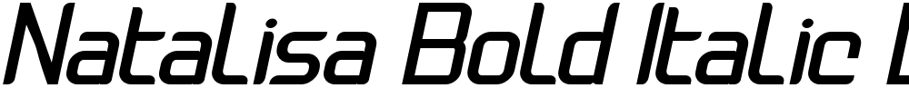 Natalisa Bold Italic Demo