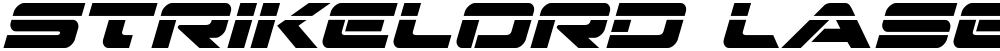 Strikelord Laser Italic