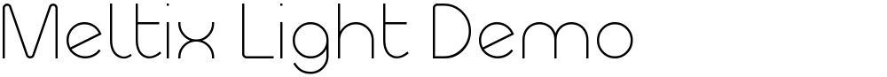 Meltix Light Demo
