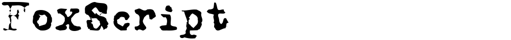 FoxScript