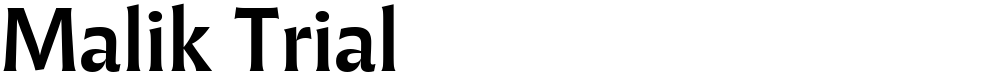 Malik Trial