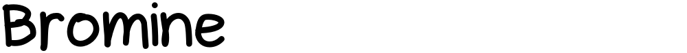 Bromine