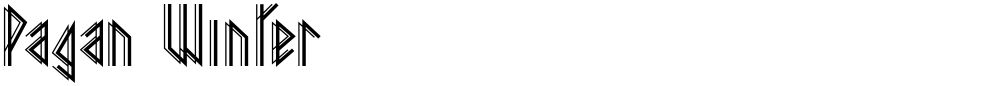 Pagan Winter