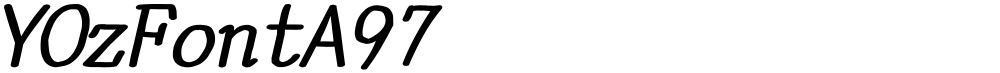 YOzFontA97