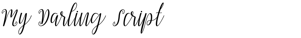 My Darling Script