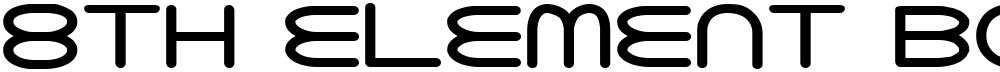 8th Element Bold