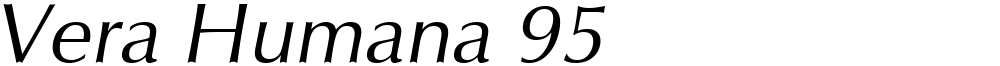 Vera Humana 95