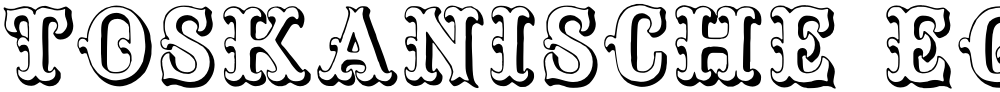 Toskanische Egyptienne Initialen