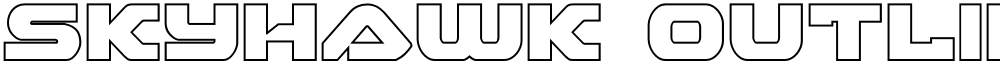 Skyhawk Outline