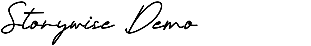 Storywise Demo