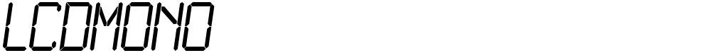 LCDMono