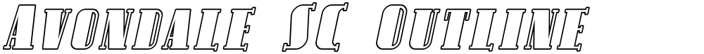 Avondale SC Outline