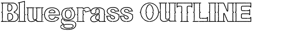 Bluegrass OUTLINE