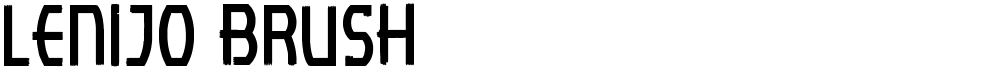 Lenijo Brush