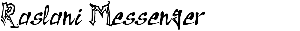 Raslani Messenger