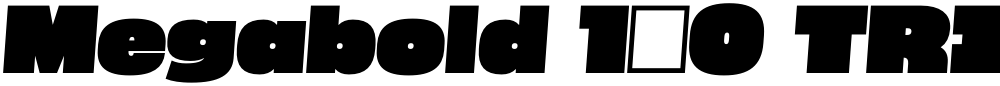 Megabold 1.0 TRIAL