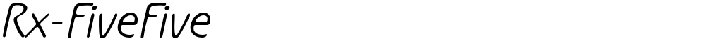 Rx-FiveFive