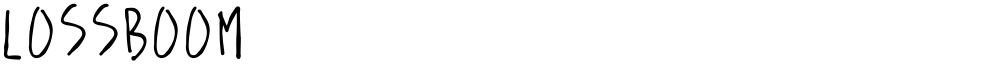 lossboom