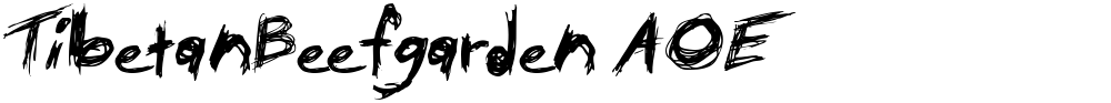 TibetanBeefgarden AOE
