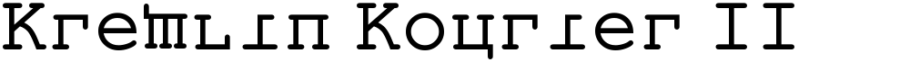 Kremlin Kourier II