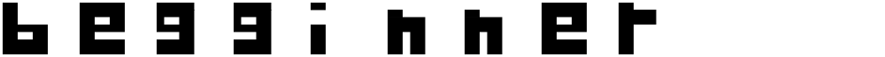 begginner